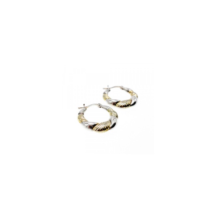 925 Sterling Silver Gold Plated Earrings