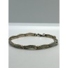 925 Sterling Silver Opal Bracelet