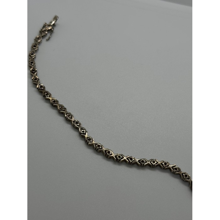 925 STERLING SILVER CZ BRACELET