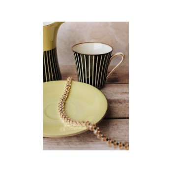 925 STERLING SILVER CITRINE & AMETHYST BRACELET SIZE 7.5 IN