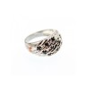 925 Sterling Silver Sapphires Ring Size 7
