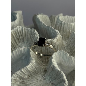 925 Sterling Silver Tourmaline & Beryl Ring Size 8.5