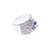 925 STERLING SILVER CZ RING SIZE 10