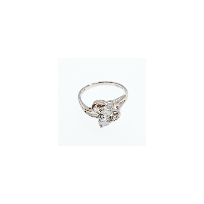 925 Sterling Silver White CZ 