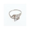 925 Sterling Silver White CZ 