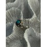 925 Sterling Silver Turquoise Ring Size 7
