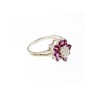 925 Sterling Silver Opal & Pink Spinel 