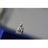 925 Sterling Silver Cats Pendant