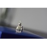 925 Sterling Silver Cats Pendant