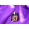 925 Sterling Silver Jewel Stone Enamel Pendant