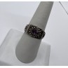 925 Sterling Silver Tourmaline Ring Size 8