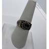 925 Sterling Silver Tourmaline Ring Size 8