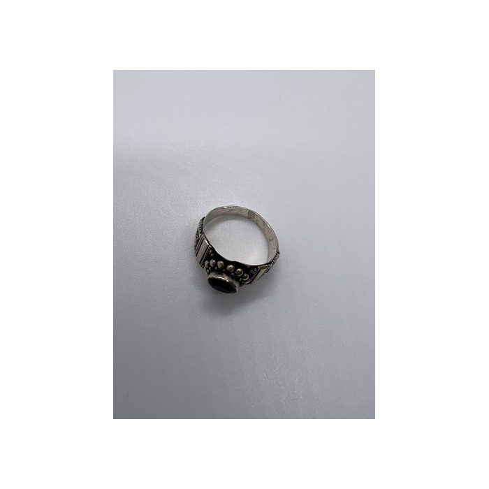 925 Sterling Silver Tourmaline Ring Size 8