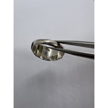 925 Sterling Silver Tourmaline Ring Size 8