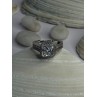 Shiny 925 Sterling Silver Cz Ring Size 10