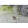 925 Sterling Silver Amethyst Ring Size 8