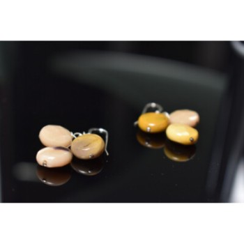 925 Sterling Silver Jasper Earrings
