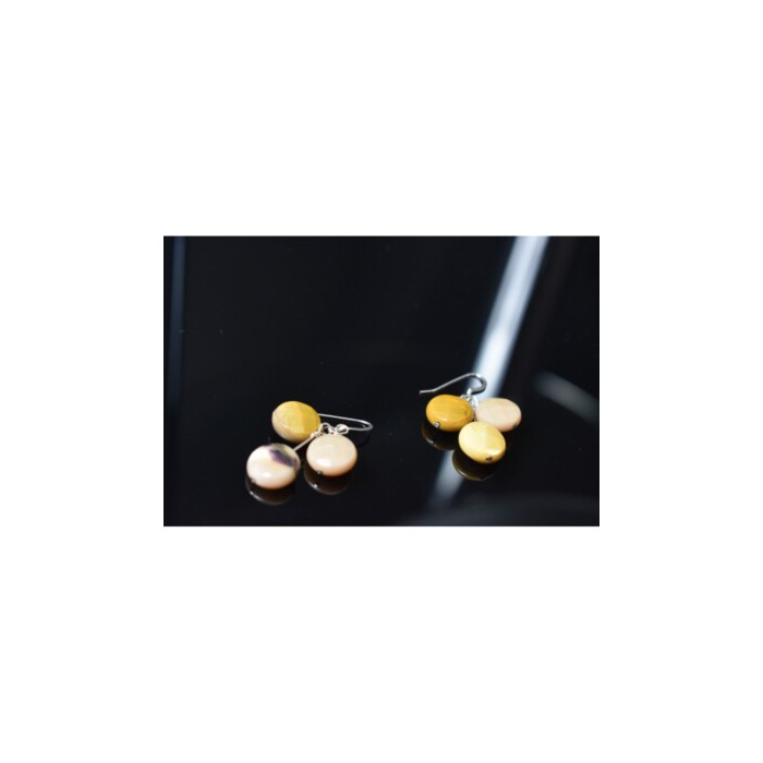 925 Sterling Silver Jasper Earrings