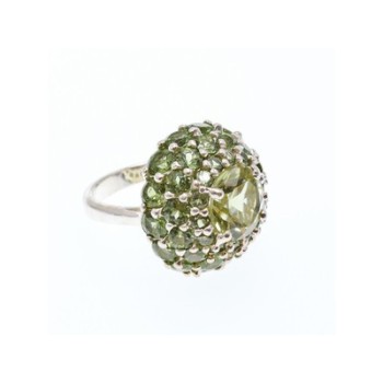 925 Sterling Silver Peridot 