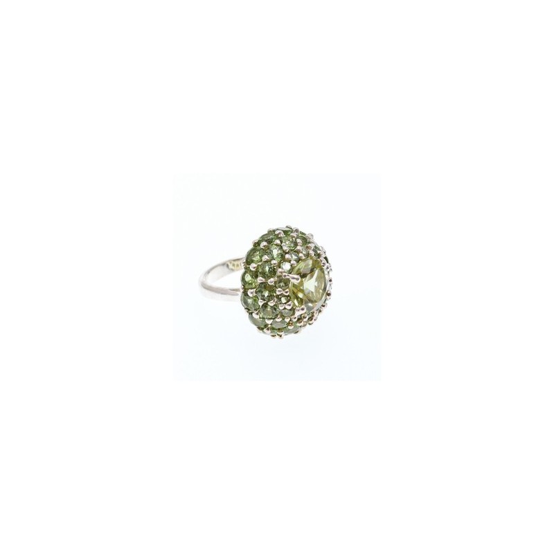 925 Sterling Silver Peridot 