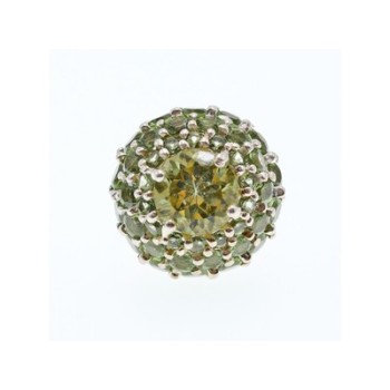 925 Sterling Silver Peridot 