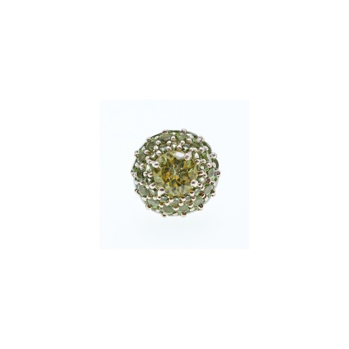 925 Sterling Silver Peridot 