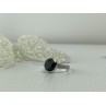 925 Sterling Silver Black Onyx Ring Size 8