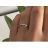 925 Sterling Silver Pink Spinel Ring Size 6