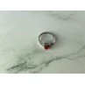 Vintage 925 Sterling Silver Agate Ring Size 5.5