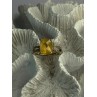 925 Sterling Silver Citrine & Beryl Ring Size 7
