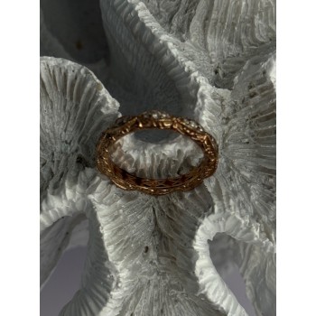 925 Sterling Silver Gold Plated Vanna K White Sapphire Ring Size 8