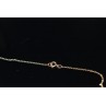 14K YELLOW GOLD PEARL & DIAMONDS CHAIN WITH PENDANT