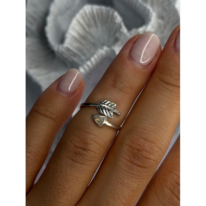 925 Sterling Silver Abalone Ring Sizable 5