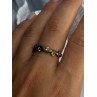 925 Sterling Silver Citrine Ring Size 9.5