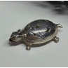 925 Sterling Silver Turtle Brooch