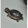 925 Sterling Silver Turtle Brooch