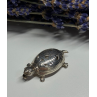 925 Sterling Silver Turtle Brooch