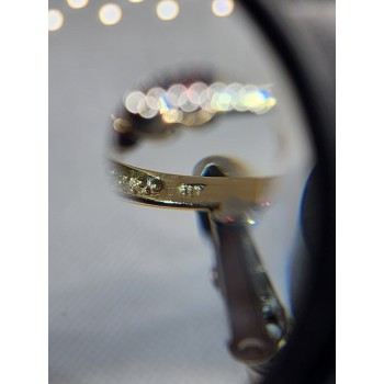 10K 417 YELLOW GOLD & GARNET RING MW SIZE 6