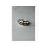 925 Sterling Silver Garnet Ring Size 6.5