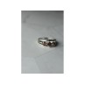 925 Sterling Silver Garnet Ring Size 6.5