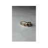 925 Sterling Silver Garnet Ring Size 6.5