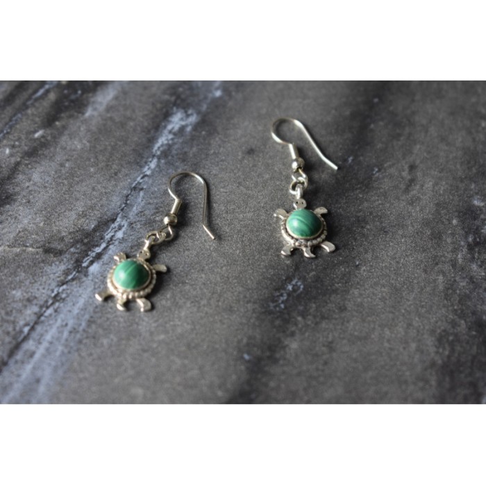 925 Sterling Silver Malachite 