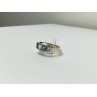 925 Sterling Silver Blue Spinel & Tanzanite Ring Size 11.25