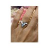 925 Sterling Silver Mother Of Pearl Ring Size 6