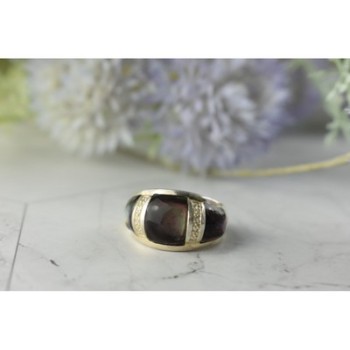 925 STERLING SILVER MOTHER OF PEARL RING SIZE 8