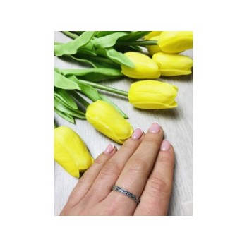 925 Sterling Silver Band Ring Size 9