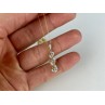 10K YELLOW GOLD DIAMONDS CHAIN WITH PENDANT