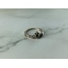 925 Sterling Silver White CZ Ring Size 5.5