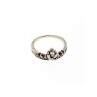 925 Sterling Silver White CZ Ring Size 5.5