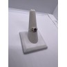 925 Sterling Silver Amethyst Ring Size 8
